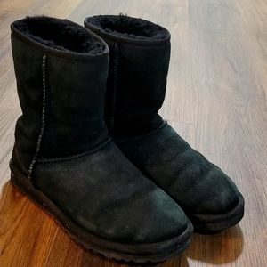 Ugg black suede boots